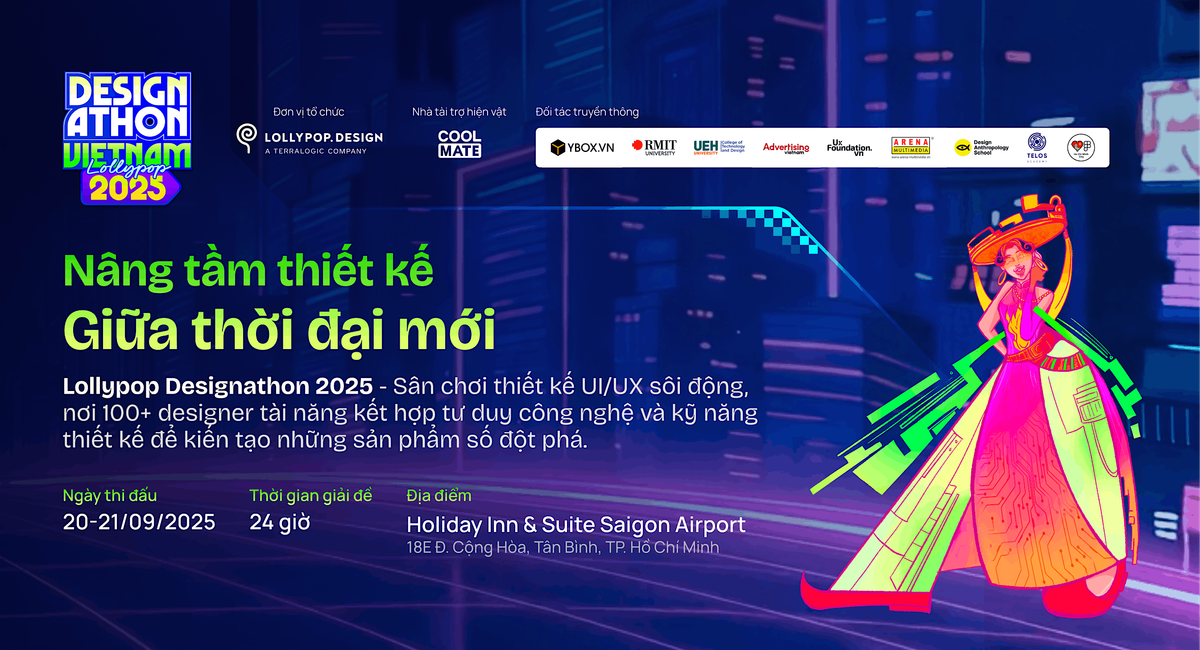 Lollypop Designathon Vietnam  2025  – Chính thức mở đơn đăng ký!, 20 September | Event in Tân Bình