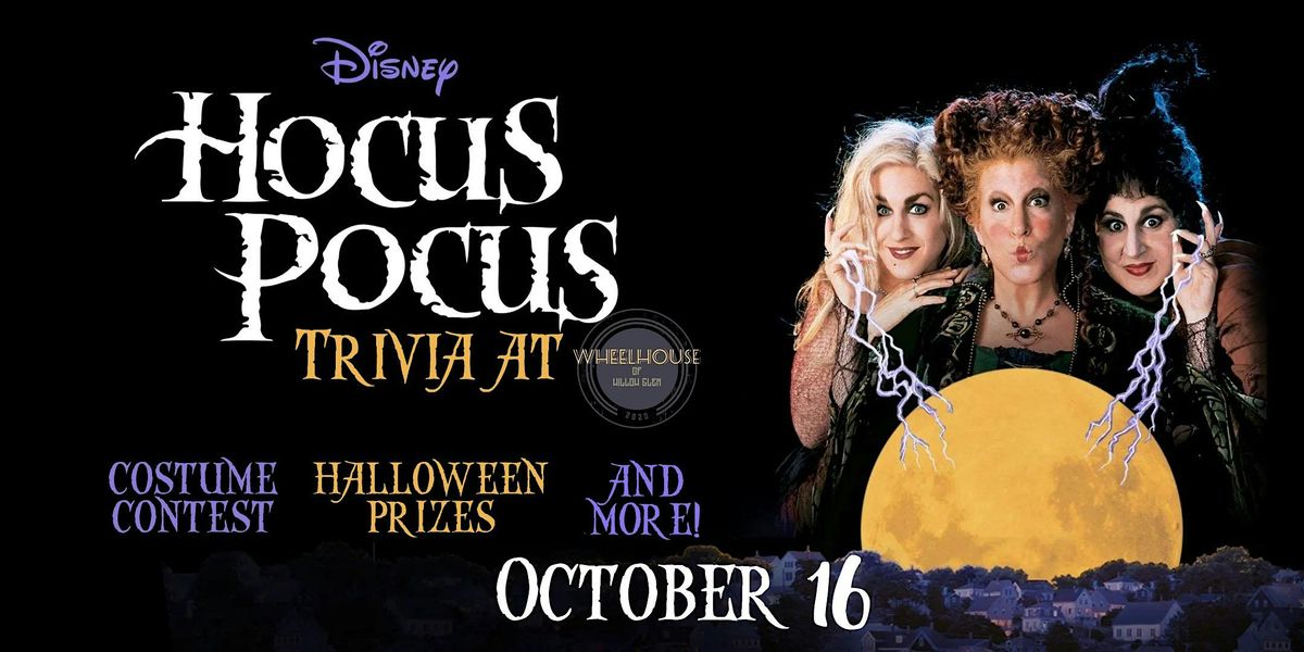 Hocus Pocus Trivia at Wheelhouse of Willow Glen!, 16 October | Event in San Jose | AllEvents