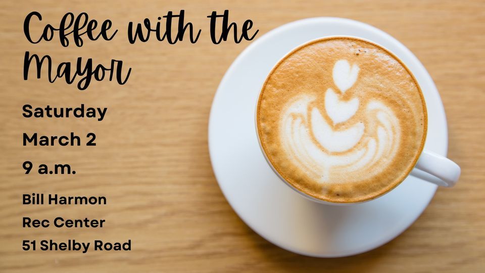 Coffee with the Mayor March , Bill Harmon Recreation Center, Sherwood