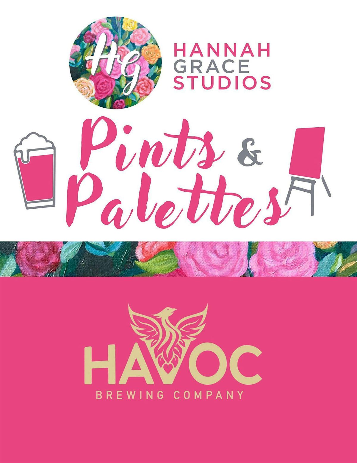 Pints & Palettes at Havoc Brewing Co., 11 December | Event in Pittsboro | AllEvents