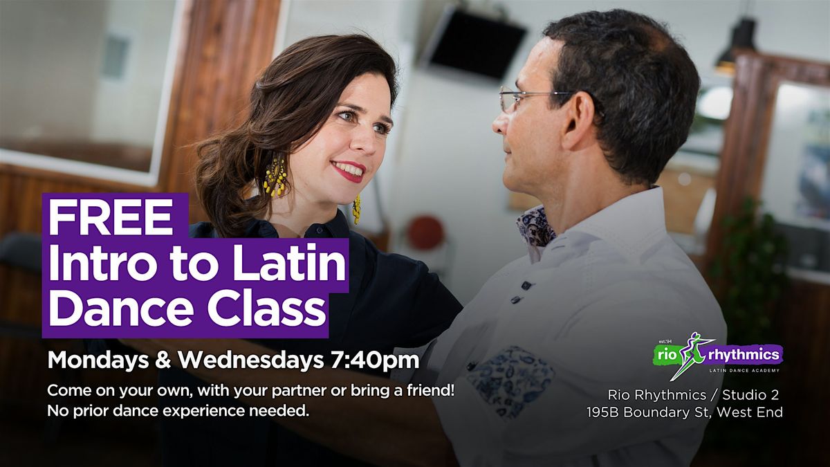 Free Intro to Latin Dance Class // Every Monday + Wednesday at 7:40pm | Event in West End | AllEvents