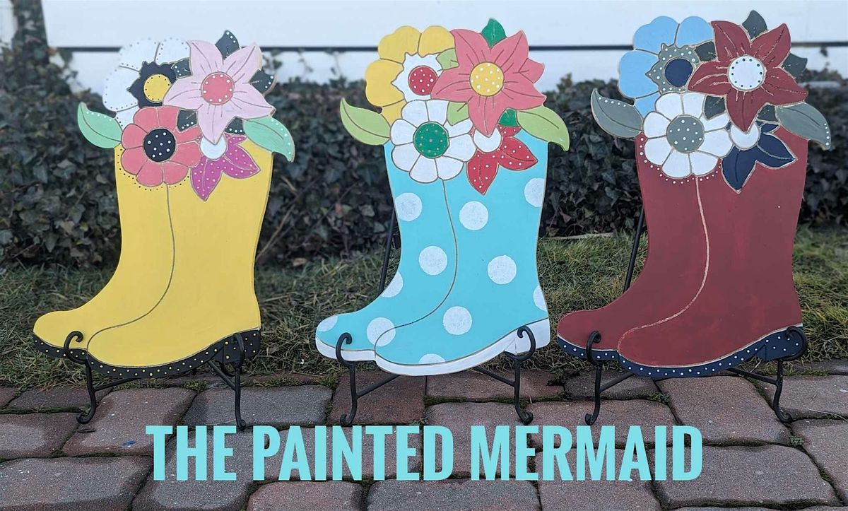 April Showers bring May Flowers Boot Paint Night at Seahorse Inn | Event in Dundalk | AllEvents