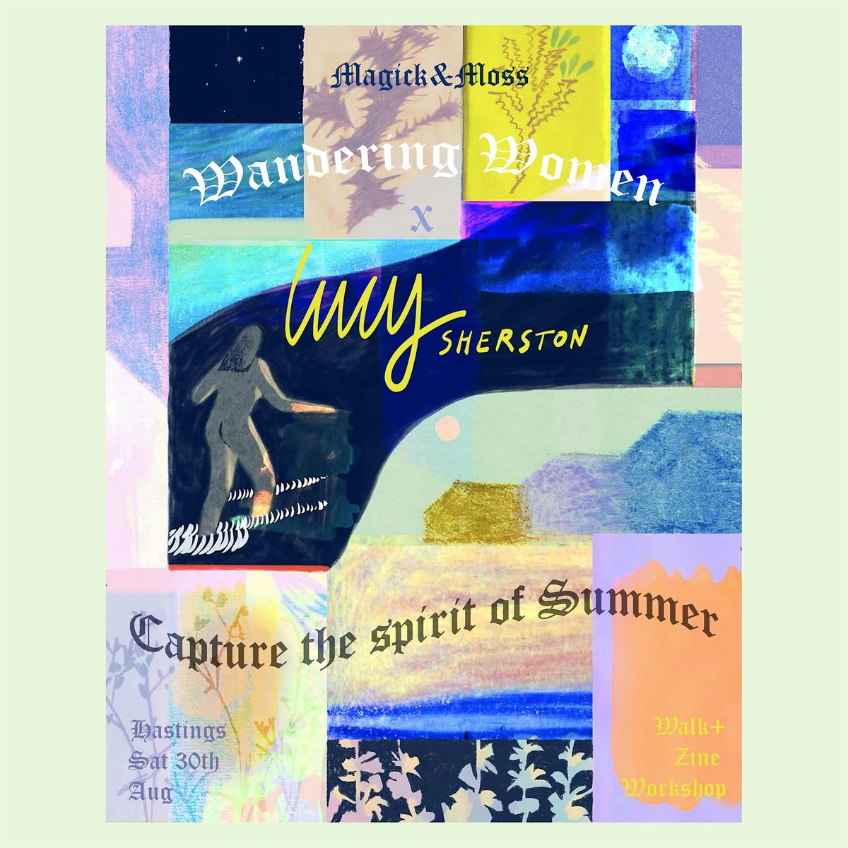 Magick&Moss x Lucy Sherston ~ Summer Walk+Zine Workshop, 30 August | Event in Hastings | AllEvents