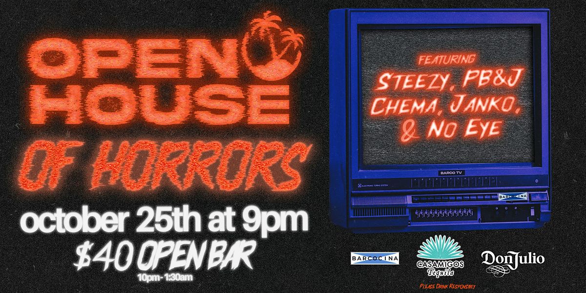 Open House of Horrors X Barcocina, 25 October | Event in Baltimore | AllEvents