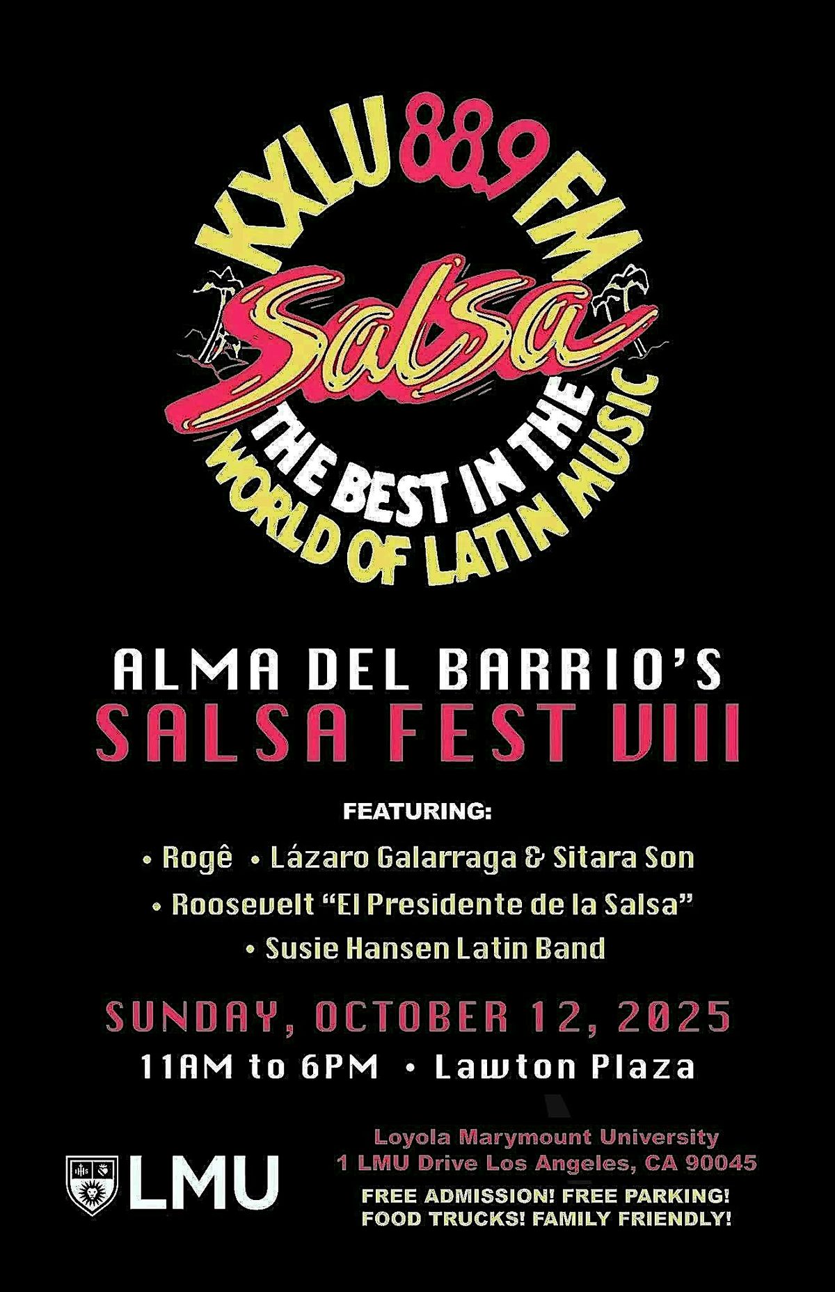 LMU Radio’s KXLU-FM Hosts Eighth Annual Salsa Fest on Oct 12, 12 October | Event in Los Angeles | AllEvents