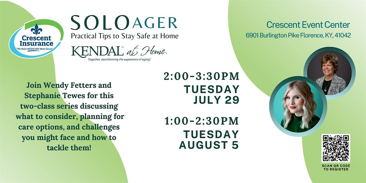 Solo Ager - Practical Tips to Stay Safe at Home, 29 July | Event in Florence | AllEvents