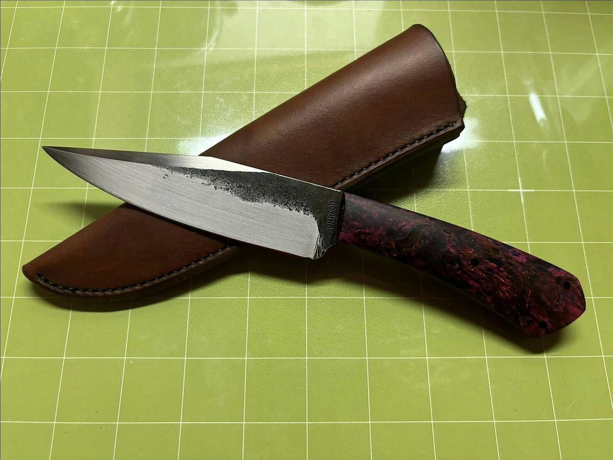learn to make your own camp knife with ABS Journeyman smith Ben Johnson, 11 October | Event in Lima | AllEvents