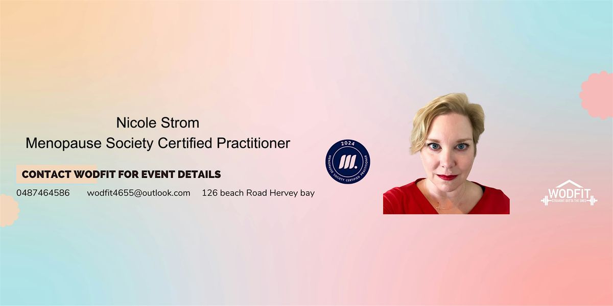 women' health information session from peri to power, 21 June | Event in Urraween | AllEvents
