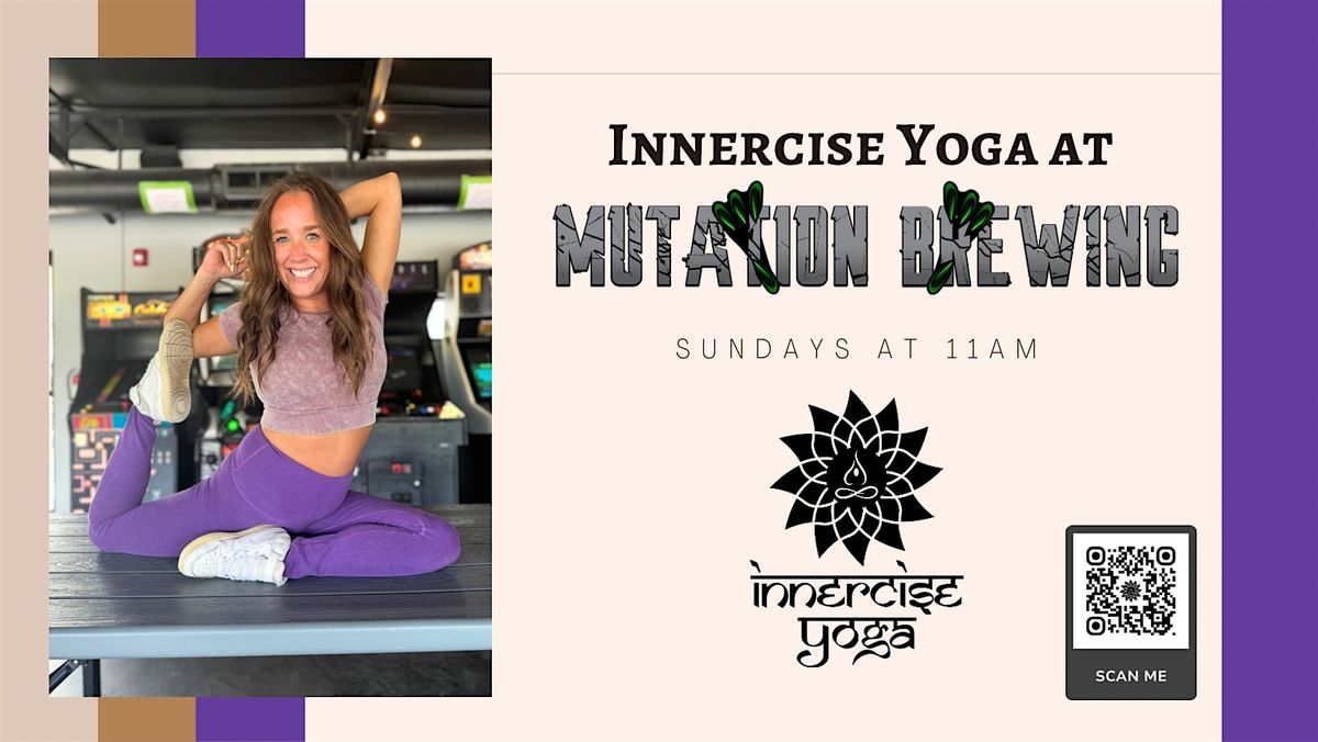 Innercise Yoga at Mutation Brewing - August | Event in Sandy Springs | AllEvents