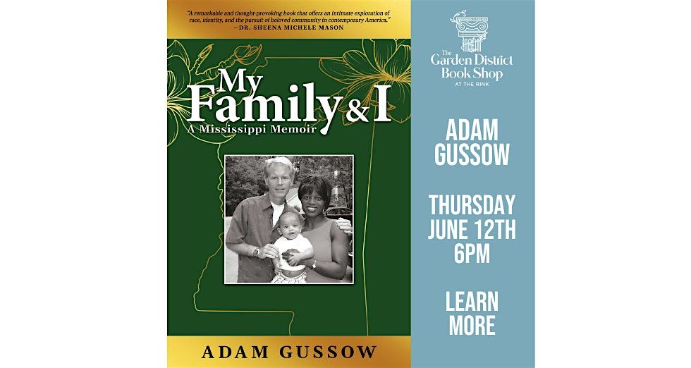 Author Event with Adam Gussow, 12 June | Event in New Orleans | AllEvents