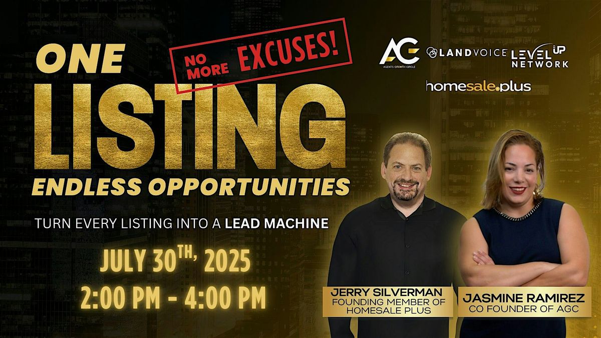 One Listing, Endless Opportunities, 30 July | Event in Orlando | AllEvents