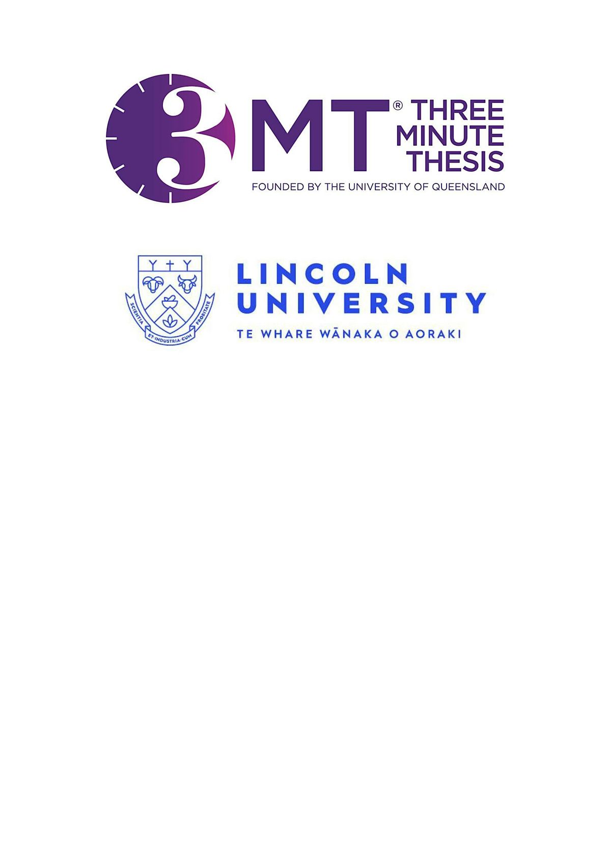 Lincoln University Three Minute Thesis (3MT) Final, 21 August | Event in Lincoln | AllEvents