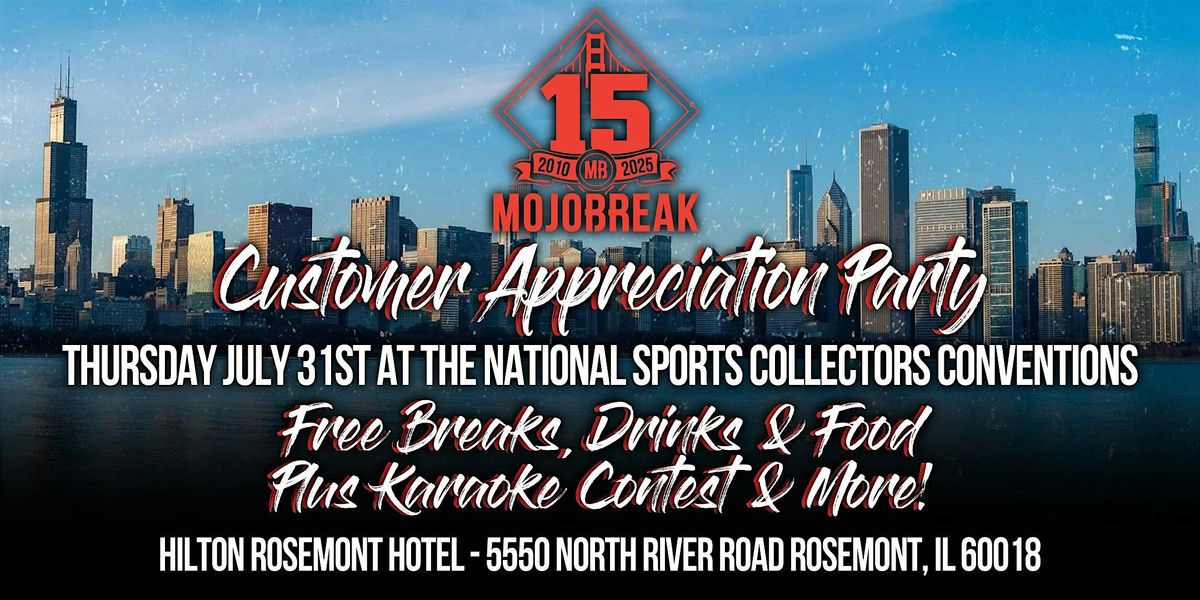 Mojobreak's 15th Anniversary Customer Appreciation Party | Event in Rosemont | AllEvents