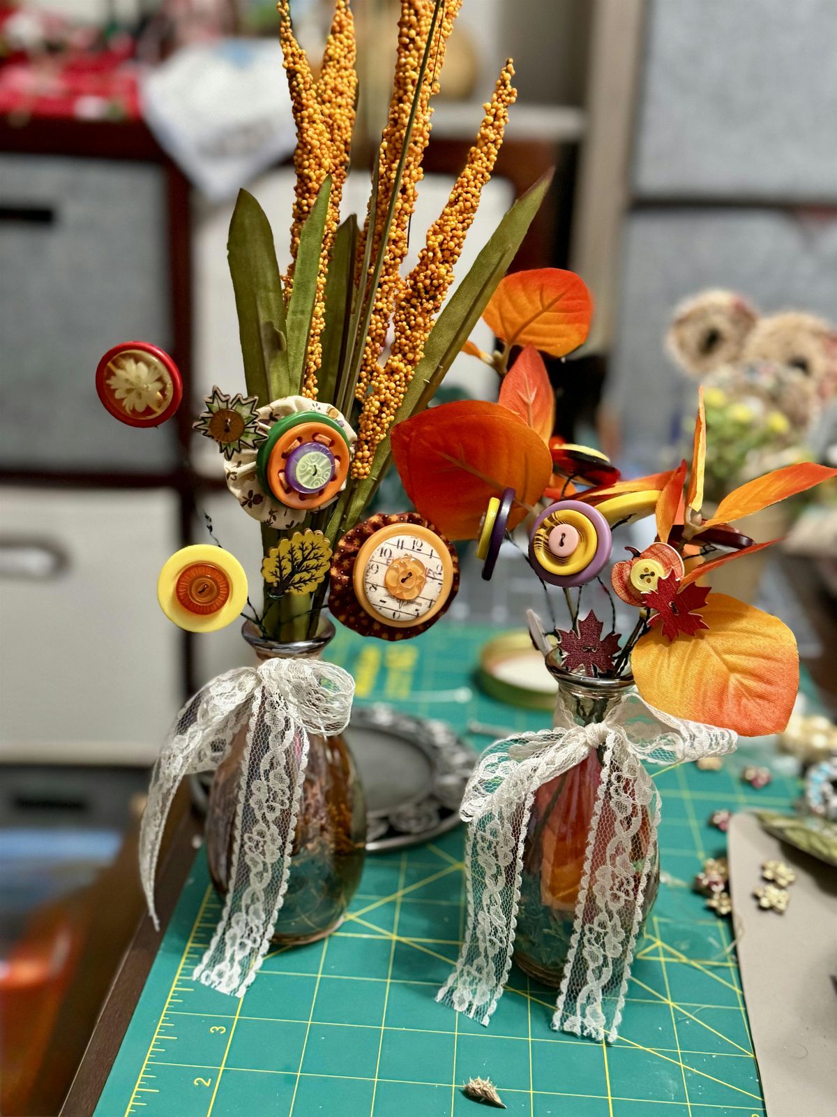 Fall/Halloween Button Bouquet Craft Class, 12 October | Event in Fredericksburg | AllEvents