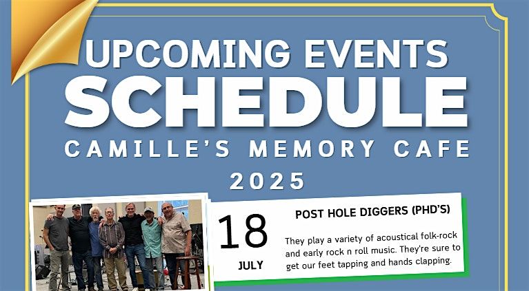 Copy of Camille's Memory Cafe, 15 August | Event in Georgetown | AllEvents
