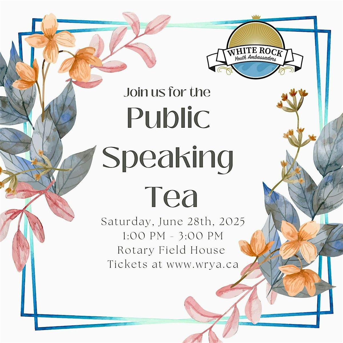 Public Speaking Tea, 28 June | Event in Surrey | AllEvents