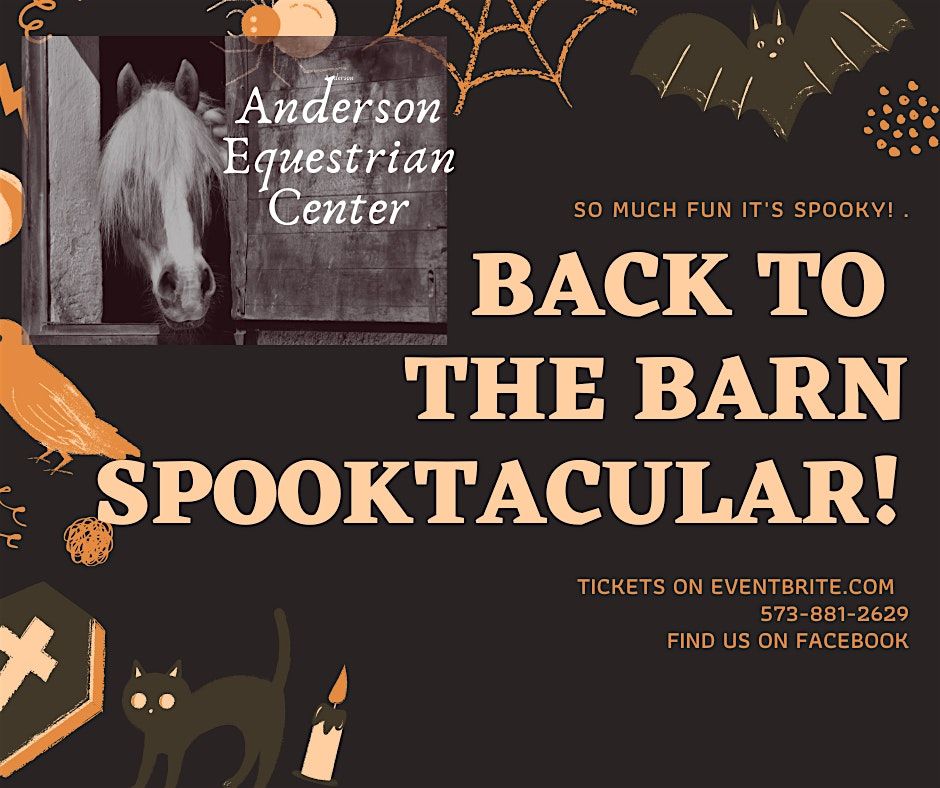 Back to the Barn Spooktacular, 20 October | Event in columbia | AllEvents