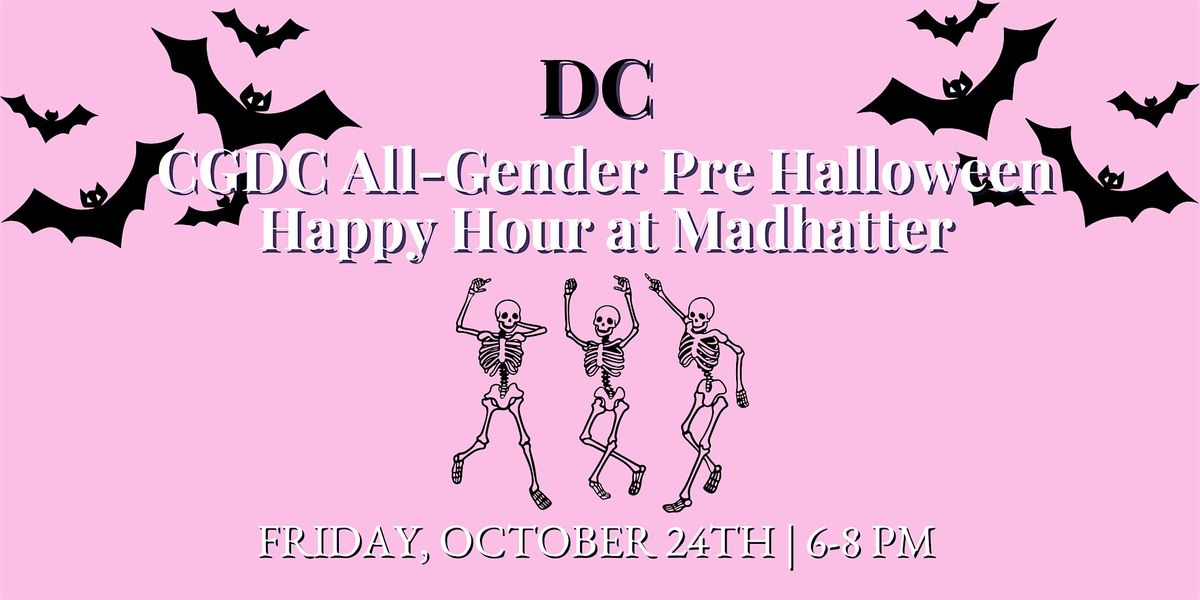 Pre Halloween Happy Hour with CGDC & The Nudge, 24 October | Event in Washington | AllEvents