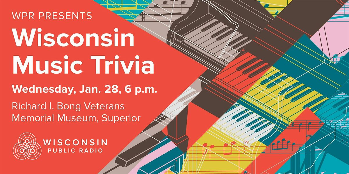 WPR Wisconsin Music Trivia at the Bong Center in Superior, 28 January | Event in Superior | AllEvents