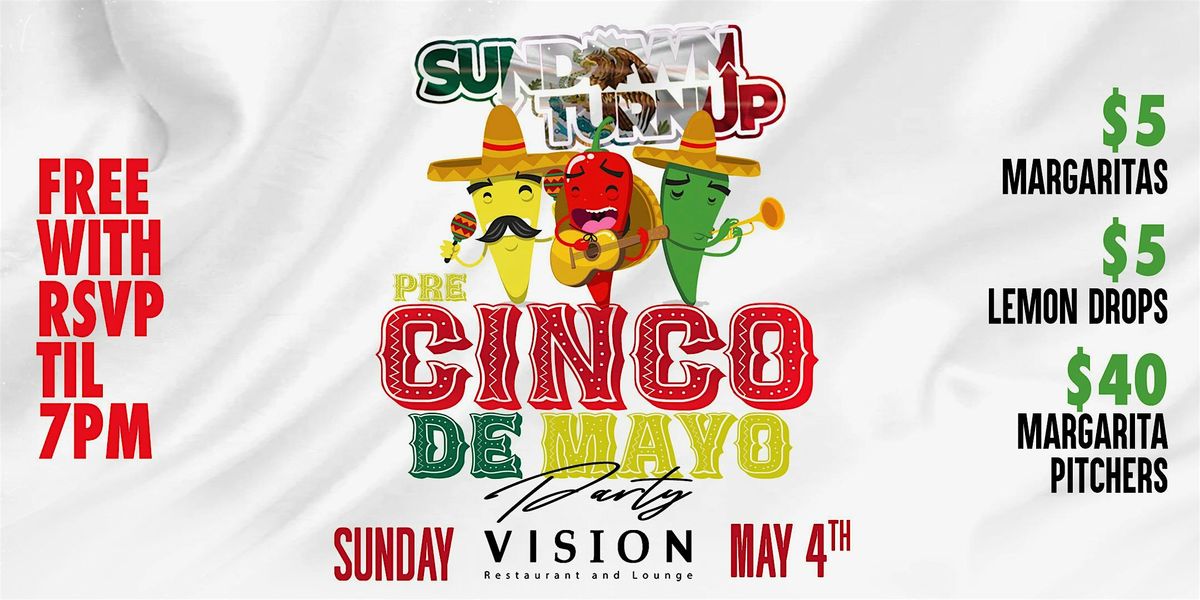 CINCO DE MAYO  PARTY | VISION SUNDAYS DAY PARTY | Event in Atlanta | AllEvents