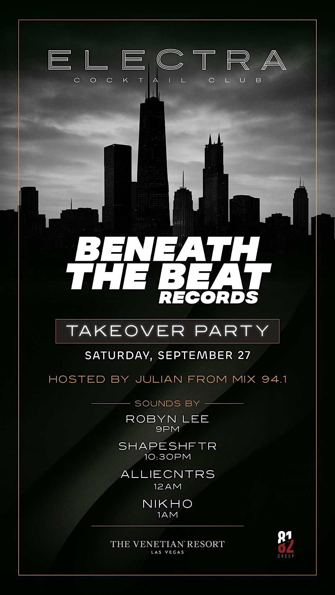 Beneath The Beat: Las Vegas, 27 September | Event in Las Vegas | AllEvents