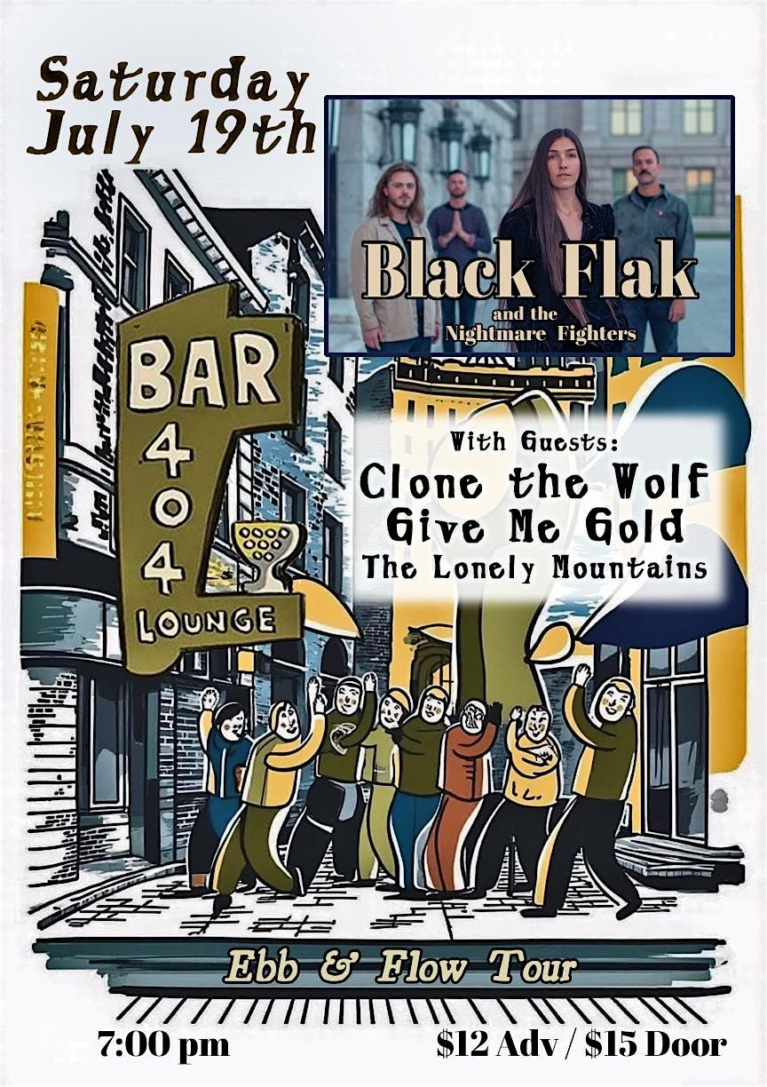 Black Flak and The Nightmare Fighters, Ebb and Flow Tour, 19 July | Event in Denver | AllEvents