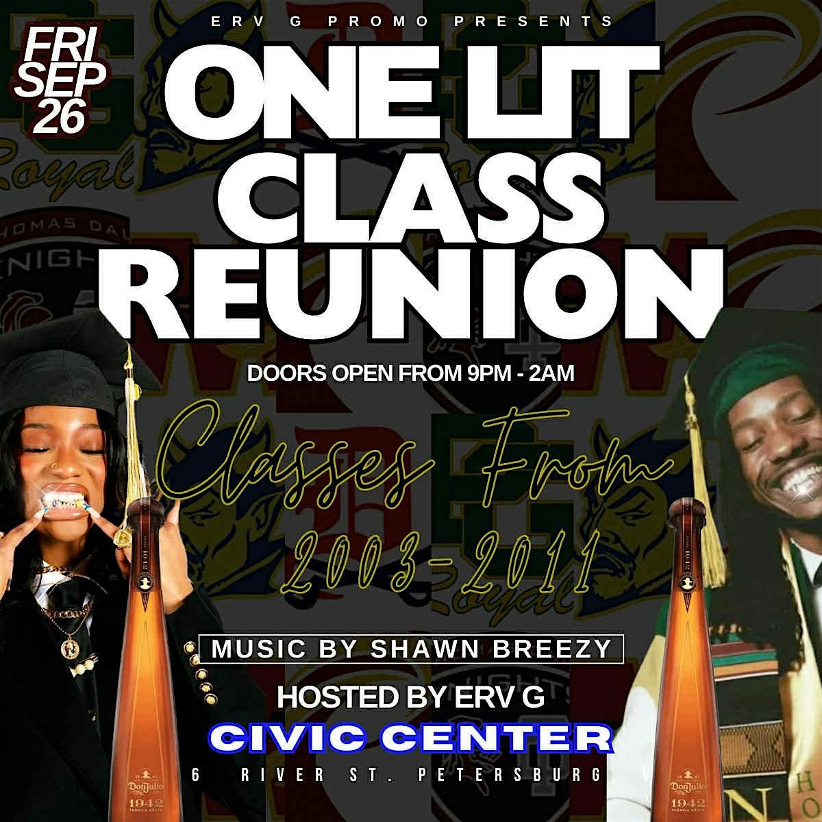 ONE LIT CLASS REUNION, 26 September | Event in Petersburg | AllEvents