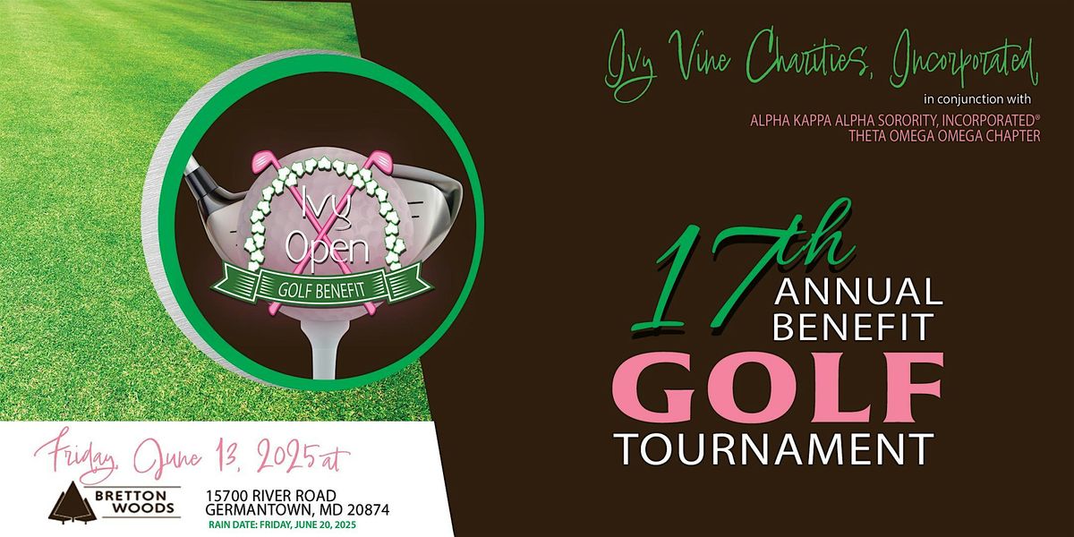 2025 Ivy Vine Charities, Inc. 17th Annual Benefit Golf Tournament, 13 June | Event in Germantown | AllEvents