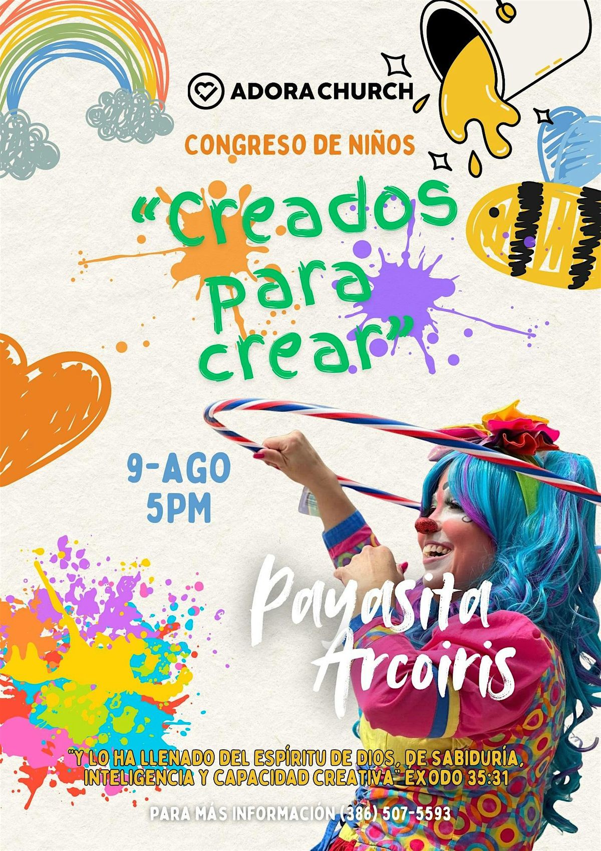 Creados Para Crear, 9 August | Event in DeLand | AllEvents