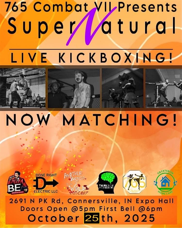 765 Combat VII: Supernatural, 25 October | Event in Connersville | AllEvents