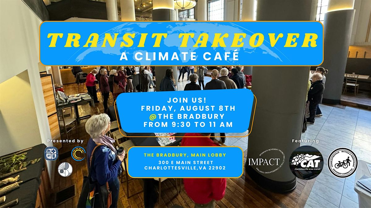 Transit Takeover!, 8 August | Event in Charlottesville | AllEvents
