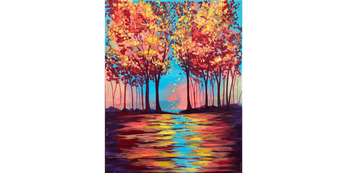 Autumn Grove - Paint and Sip in San Francisco | Classpop!™, 8 November | Event in Danville | AllEvents