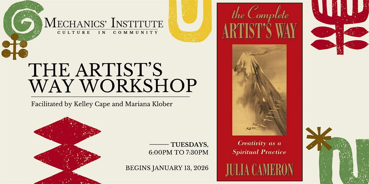 The Artist's Way Workshop, 13 January | Event in San Francisco | AllEvents