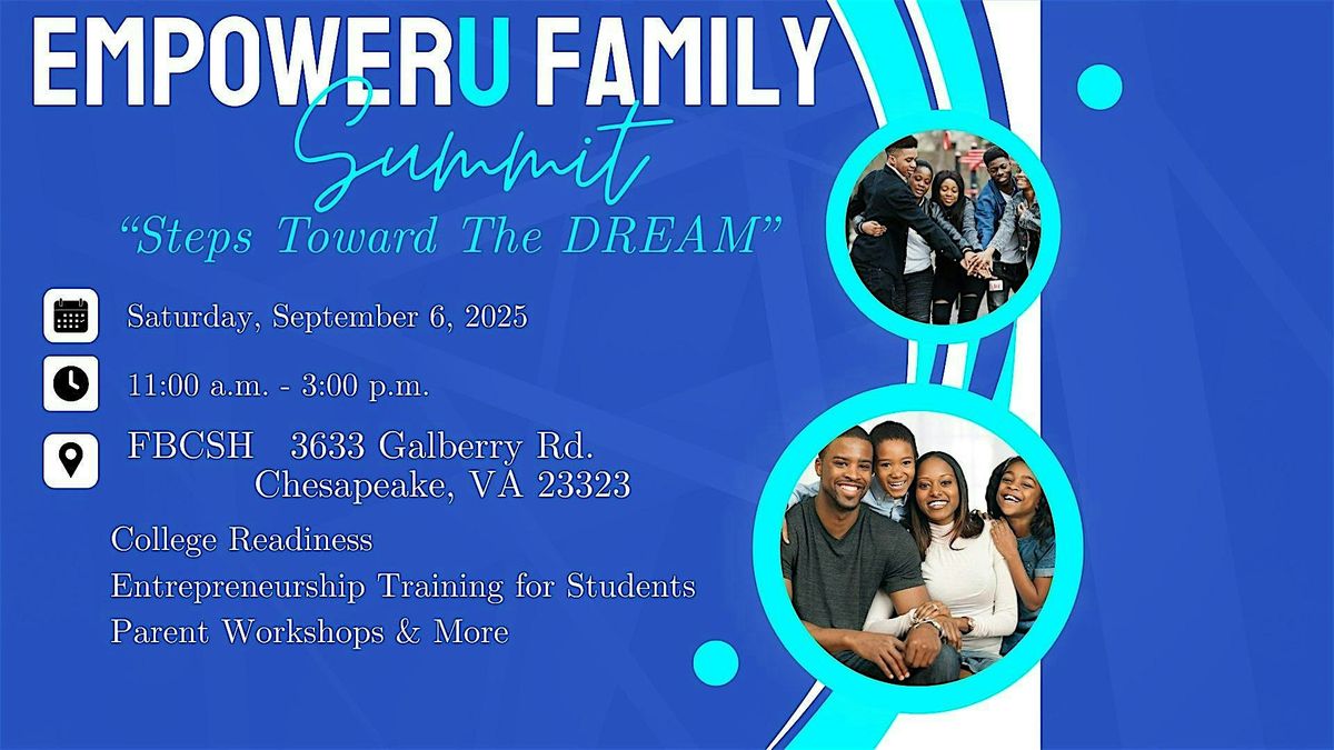 EMPOWERU: Steps Toward the DREAM, 6 September | Event in Chesapeake | AllEvents