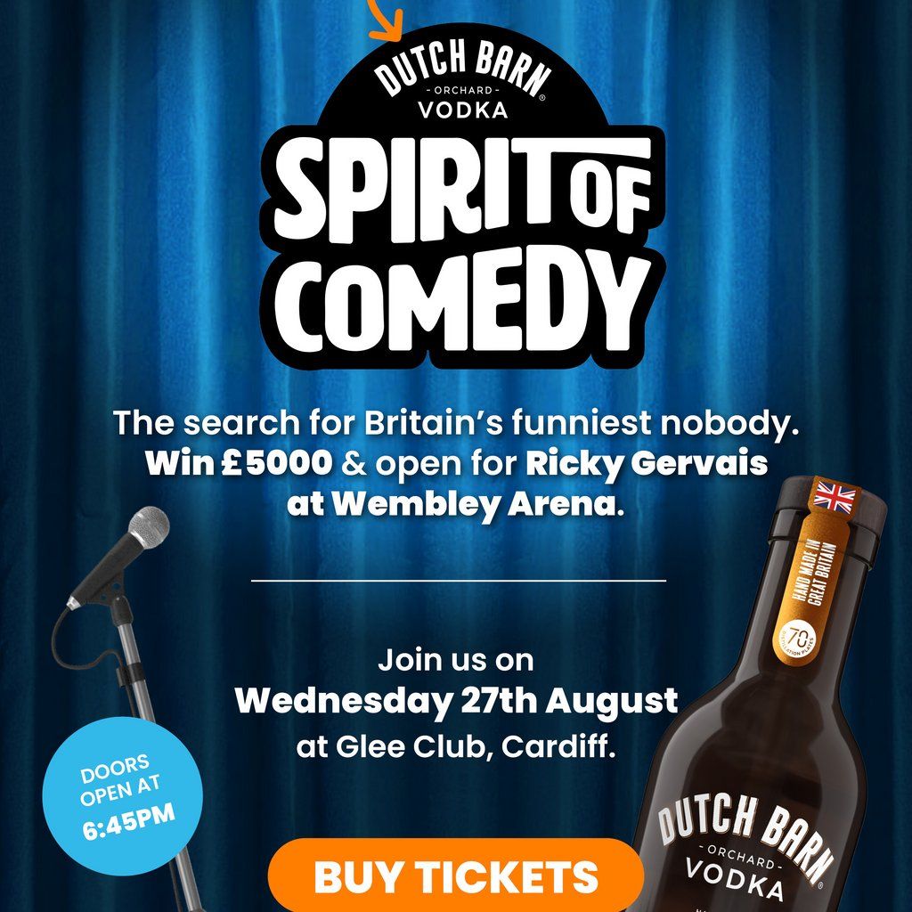 The Spirit of Comedy Competition  hosted by Thanyia Moore (18+), 27 August | Event in Cardiff | AllEvents