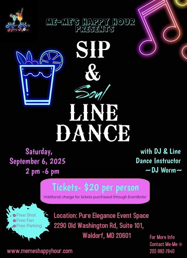 Sip & Soul Line Dance, 6 September | Event in Waldorf | AllEvents