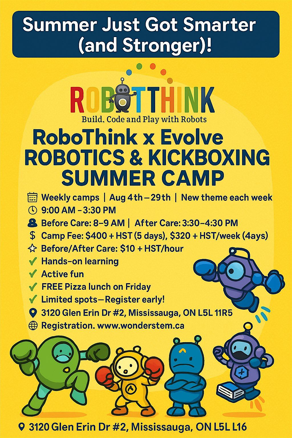 Robotics, Coding, Fitness kids Summer Camp August Oakville/Mississauga, 5 August | Event in Mississauga | AllEvents