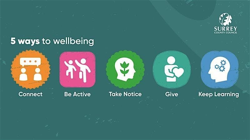 5 Ways to Wellbeing, 17 October | Event in Reigate | AllEvents