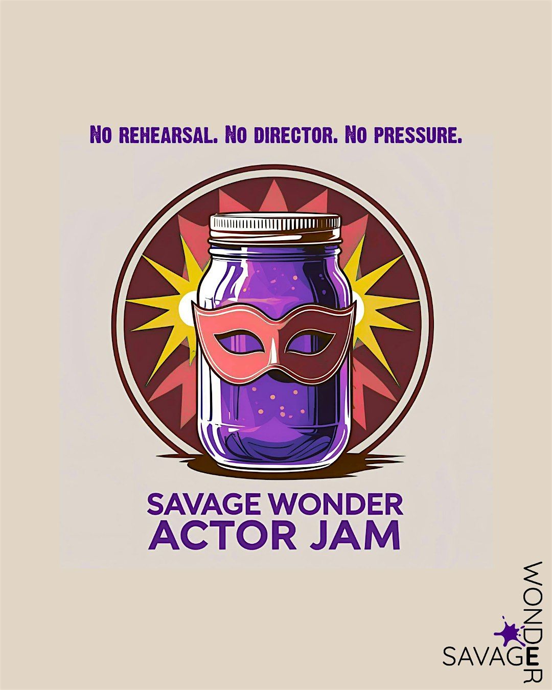 Savage Wonder, Actor Jam! | Event in Beacon | AllEvents
