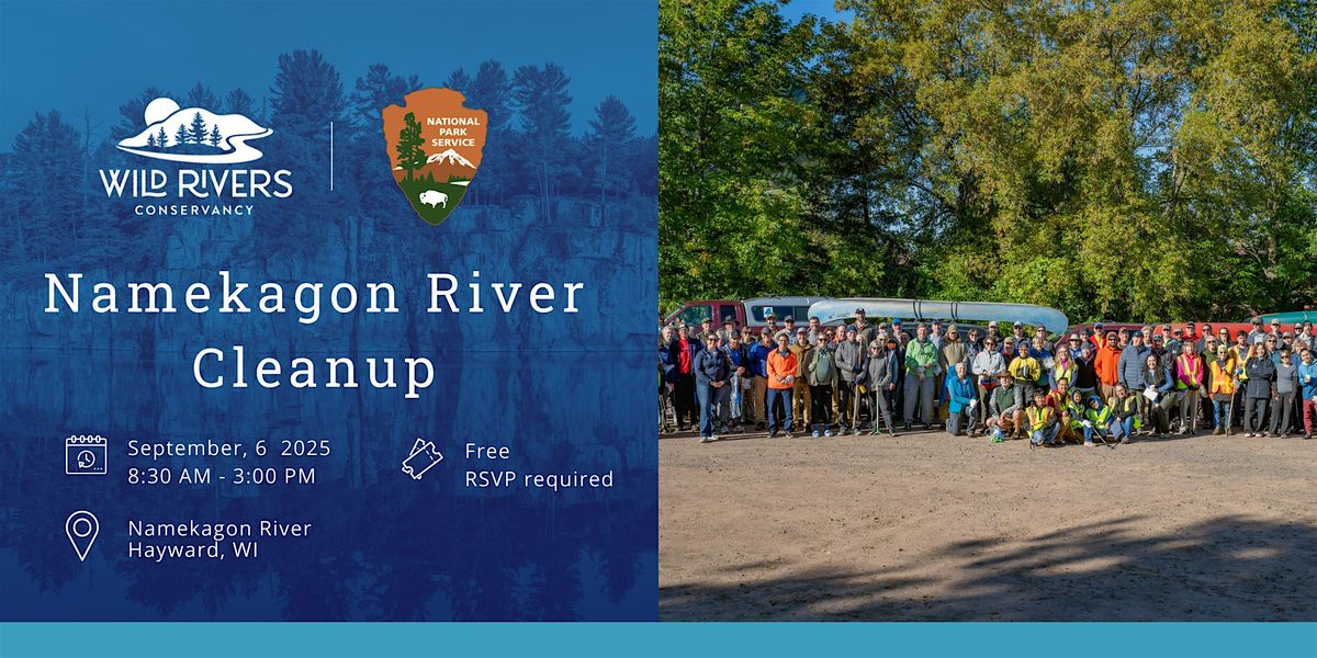 2025 Namekagon River Cleanup, 6 September | Event in Hayward | AllEvents