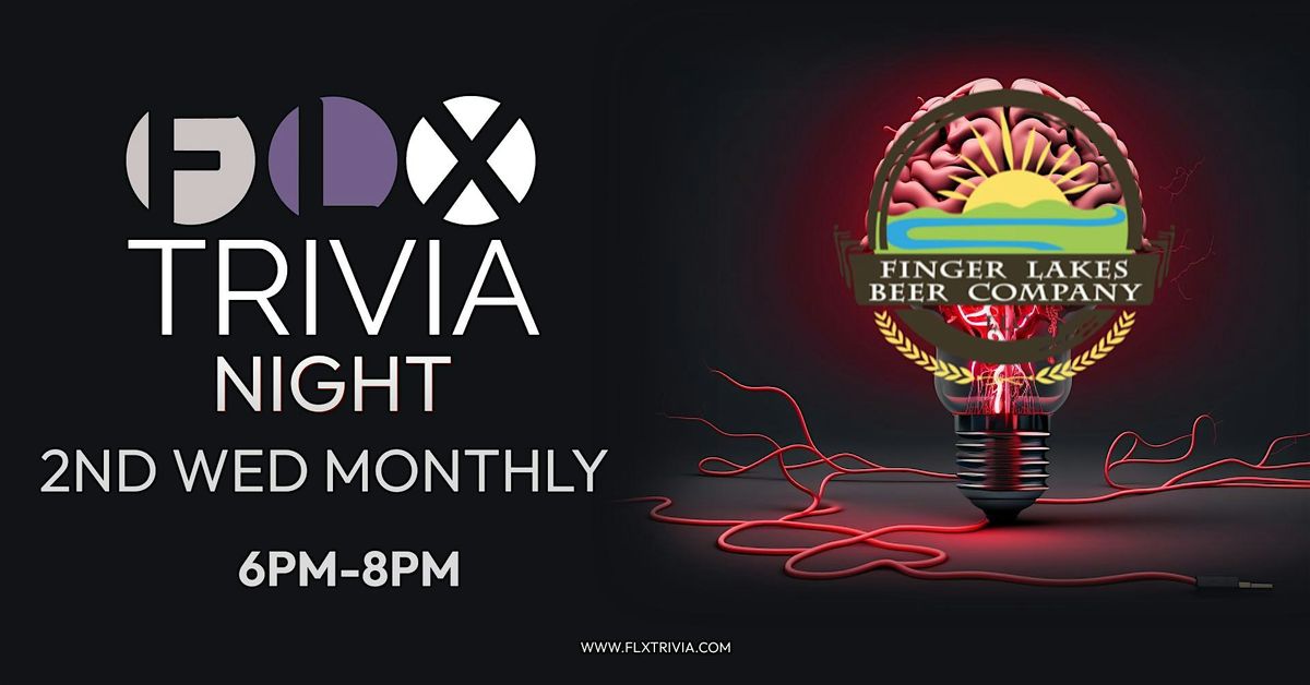 FLX Triva Night at Finger Lakes Beer Company, Hammondsport, 8 October | Event in Hammondsport | AllEvents