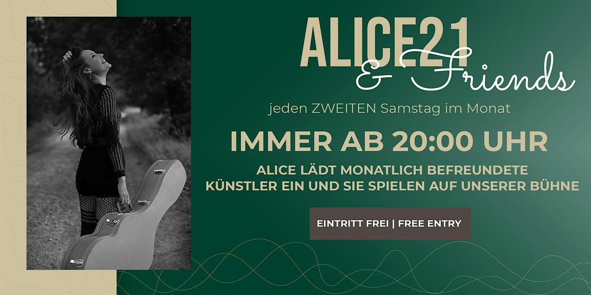 Alice21 & Friends live on Stage, 13 December | Event in Berlin | AllEvents