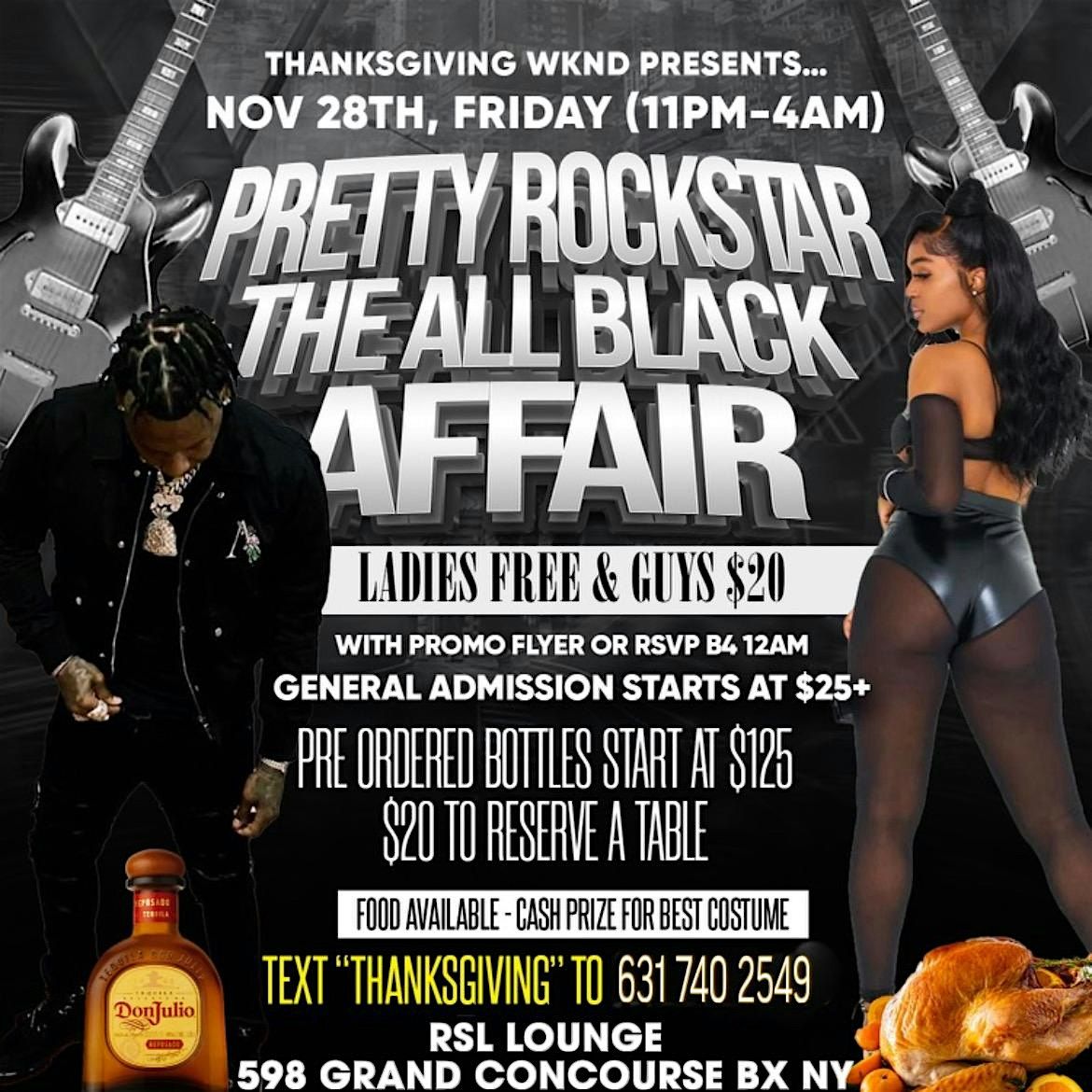 BLACK FRIDAY @ RSL LOUNGE IN THE BX, 28 November | Event in The Bronx | AllEvents