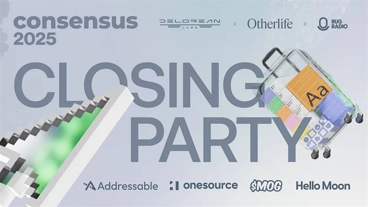 Consensus Closing Party by DeLorean Labs X Otherlife X Rug Radio | Event in Toronto | AllEvents