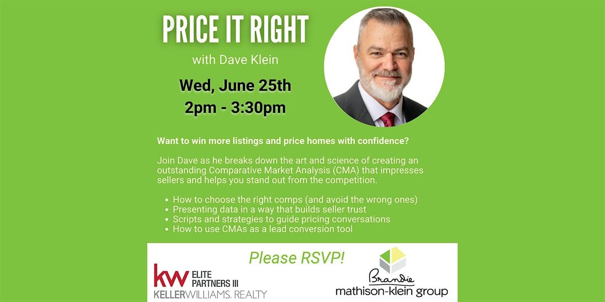 ((KW CLERMONT)) Price it Right, 25 June | Event in Clermont | AllEvents