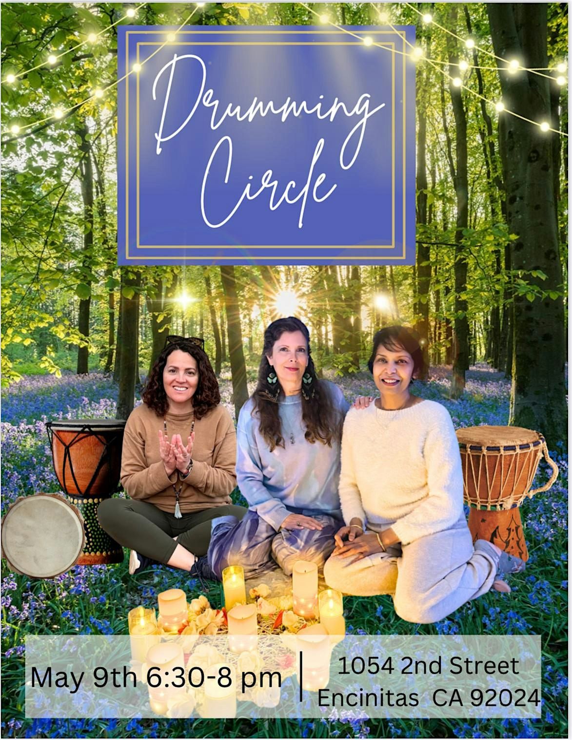 Healing Rhythms: Drumming Circle with Energy Healers, 9 May | Event in Encinitas | AllEvents