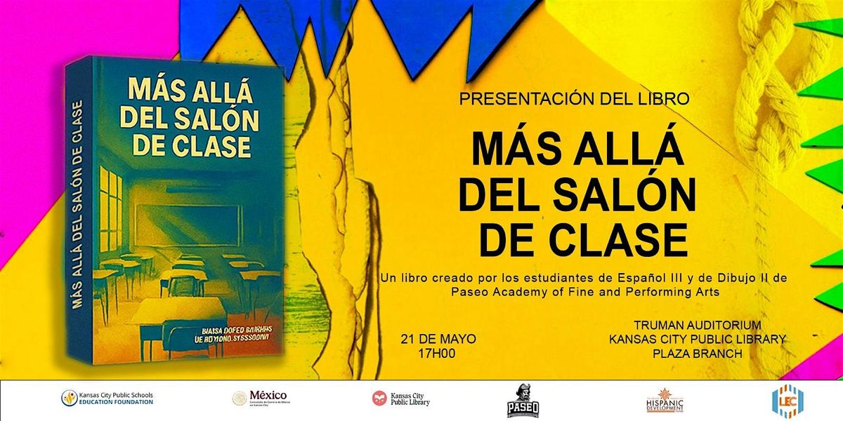 Presentación del libro | Más allá del salón de clase., 21 May | Event in Kansas City | AllEvents