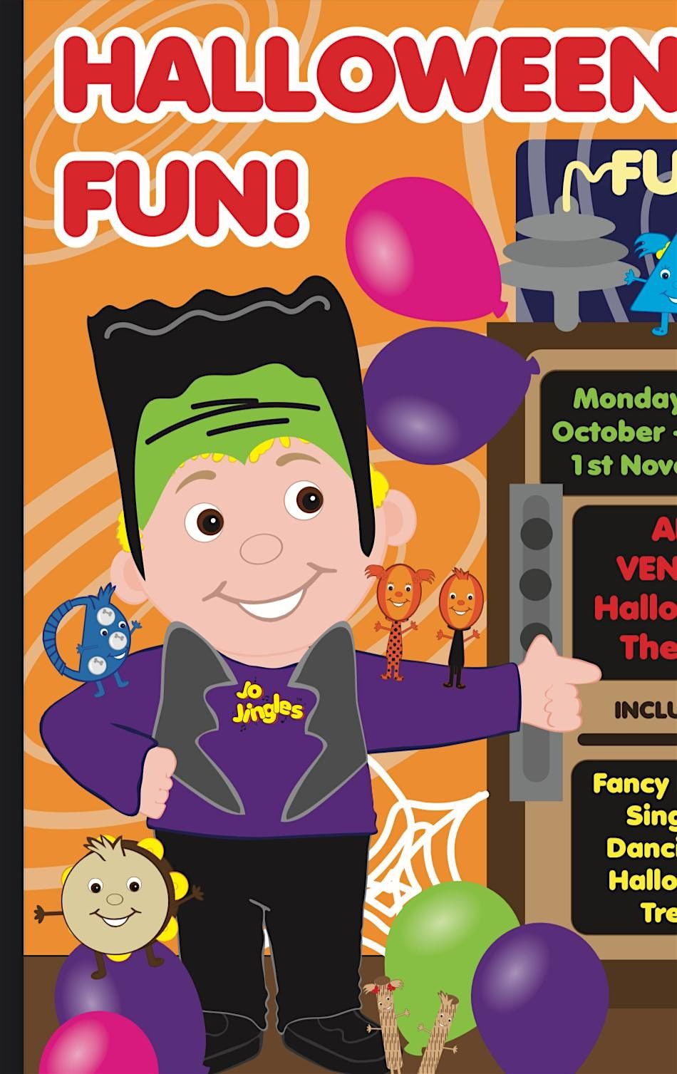 Copy of jo jingles Halloween. party for babies to 5 years, 31 October | Event in Milngavie | AllEvents