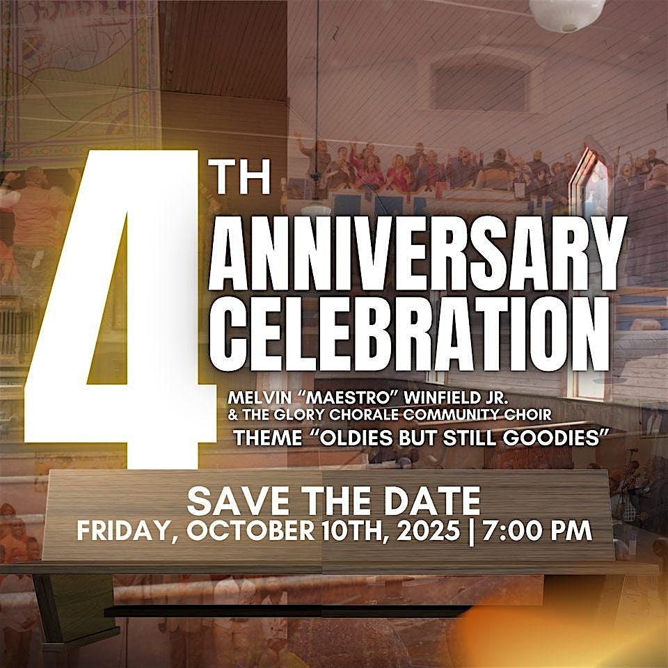 4th Anniversary Concert - Melvin Winfield & Glory Chorale Community Choir, 10 October | Event in New Orleans