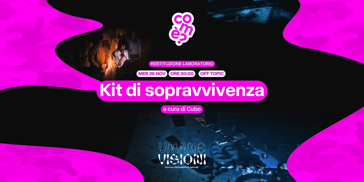 Restituzione lab "Kit di Sopravvivenza", 26 November | Event in Torino | AllEvents